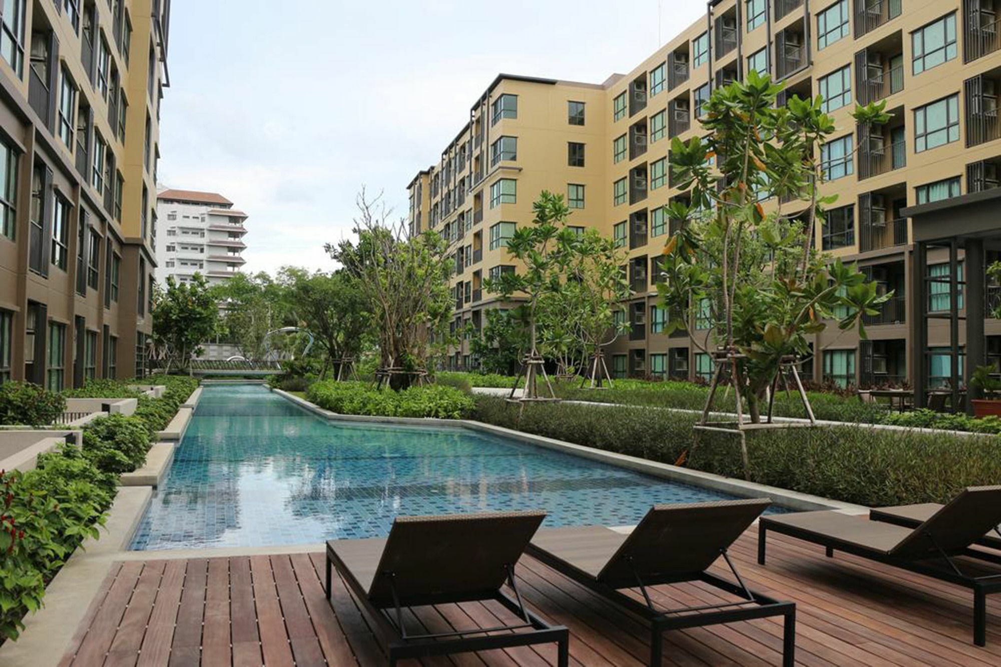 Апартаменты Rain Chaam Hua Hin By Good View Ча-Ам Экстерьер фото